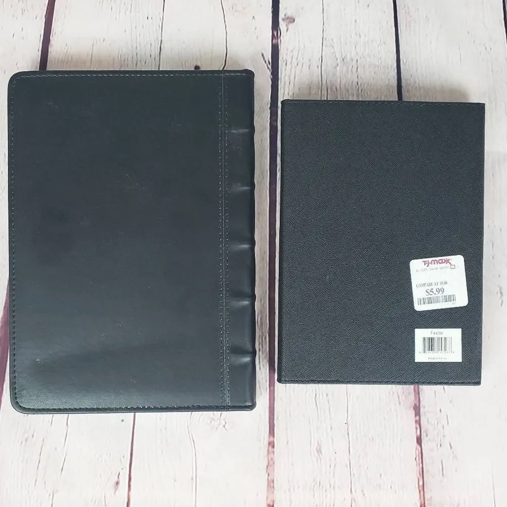 New Black Eccolo Pen Gear Hard Cover Lined Writing Journal Notebook Bundle of 2 - Picture 4 of 4
